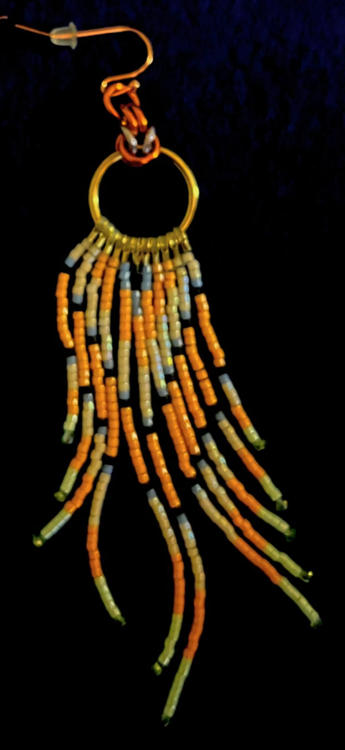 Byzantine Circle Chain Maille ⛓️ with glass beads