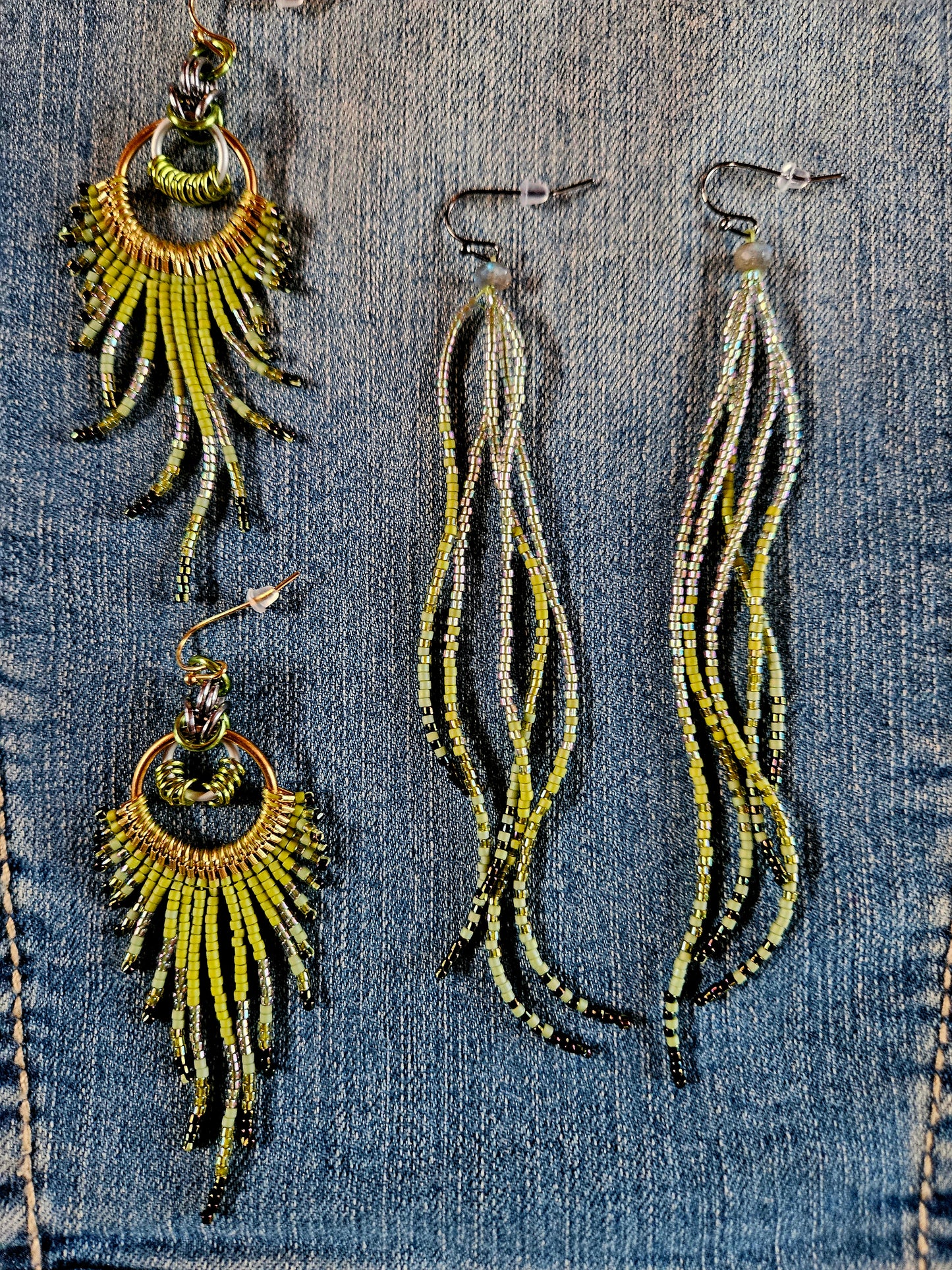 Avocado Charm 🥑 - Long Fringe