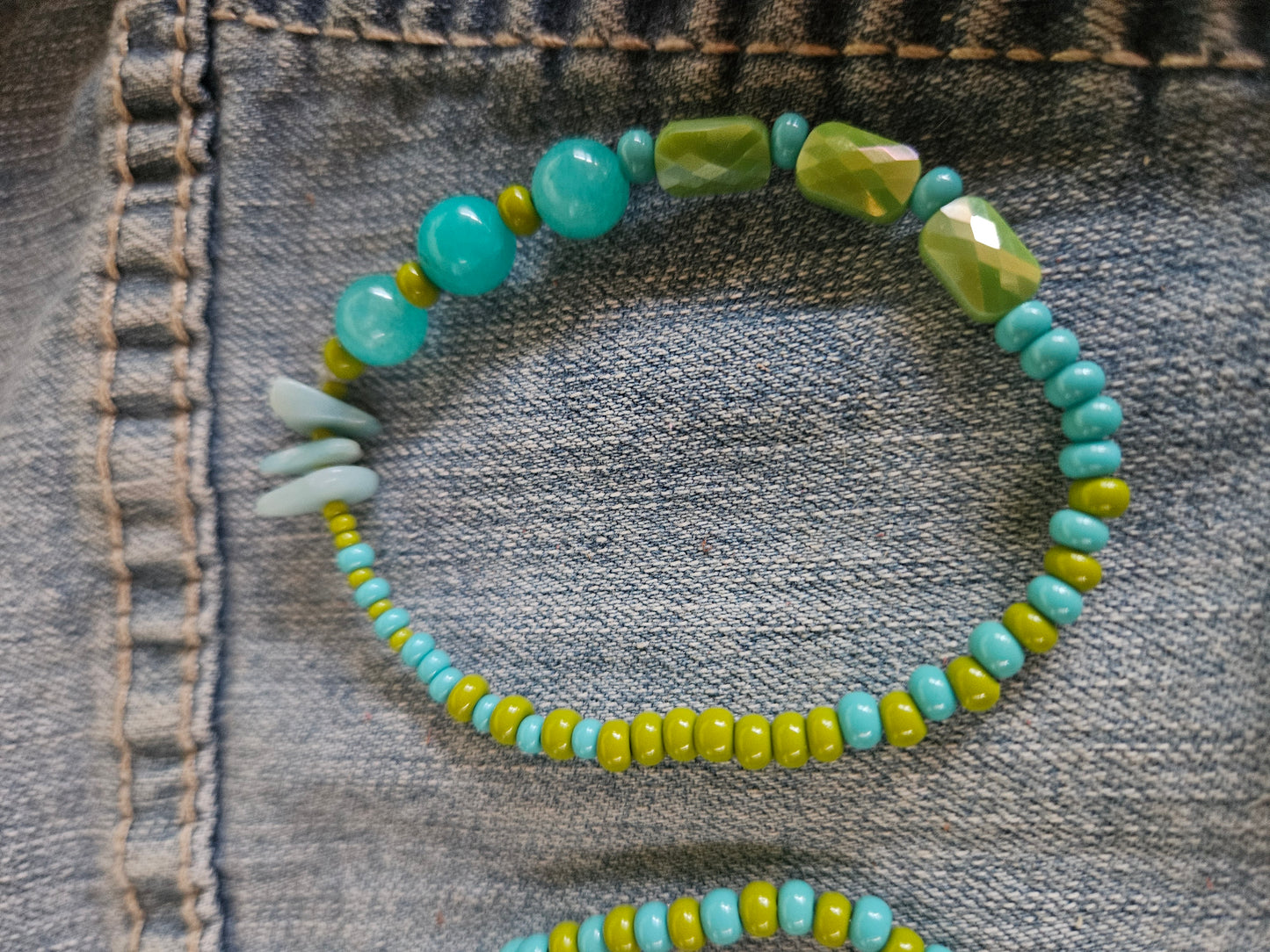Beaded Bracelets - Turquoise 💙