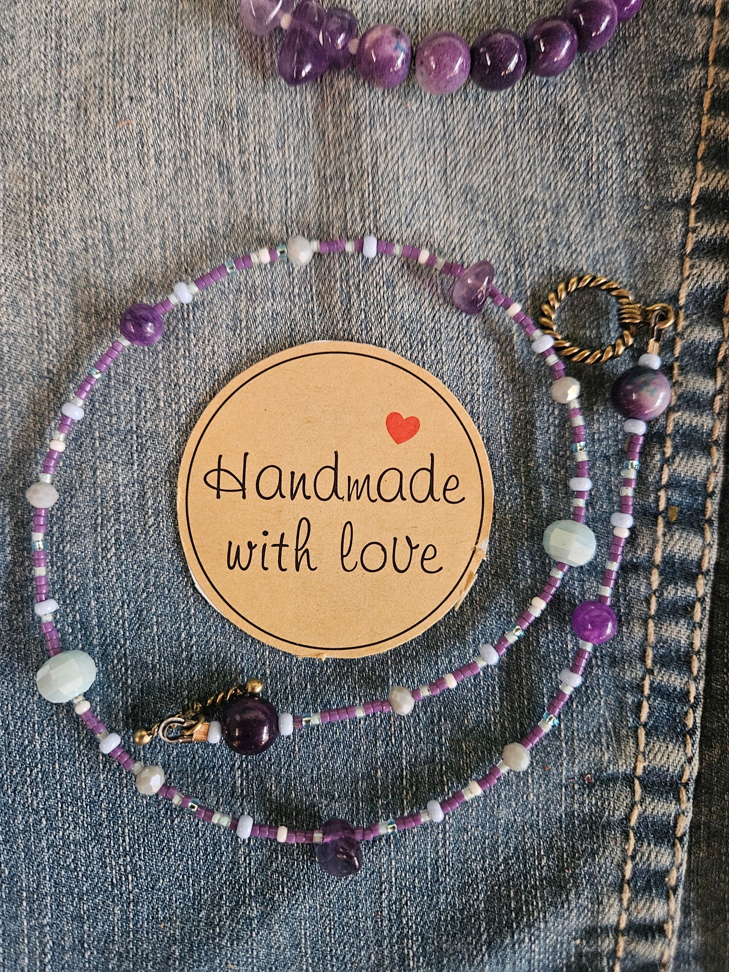 Ice Queen - Beaded Choker
