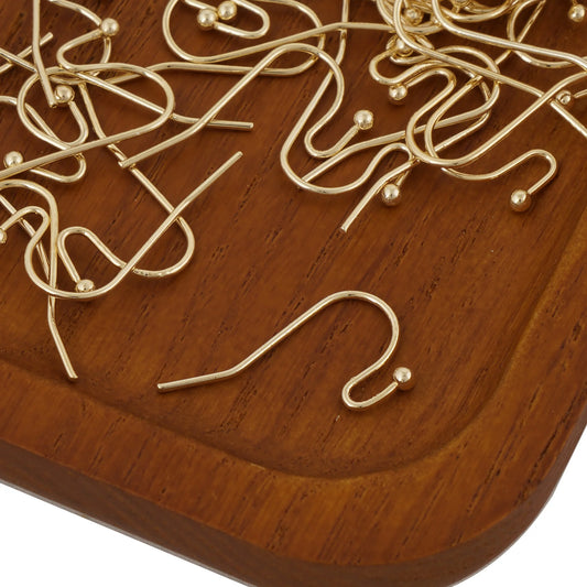Upgrade to gold-filled earring hooks. Add a touch of elegance to your jewelry creations.